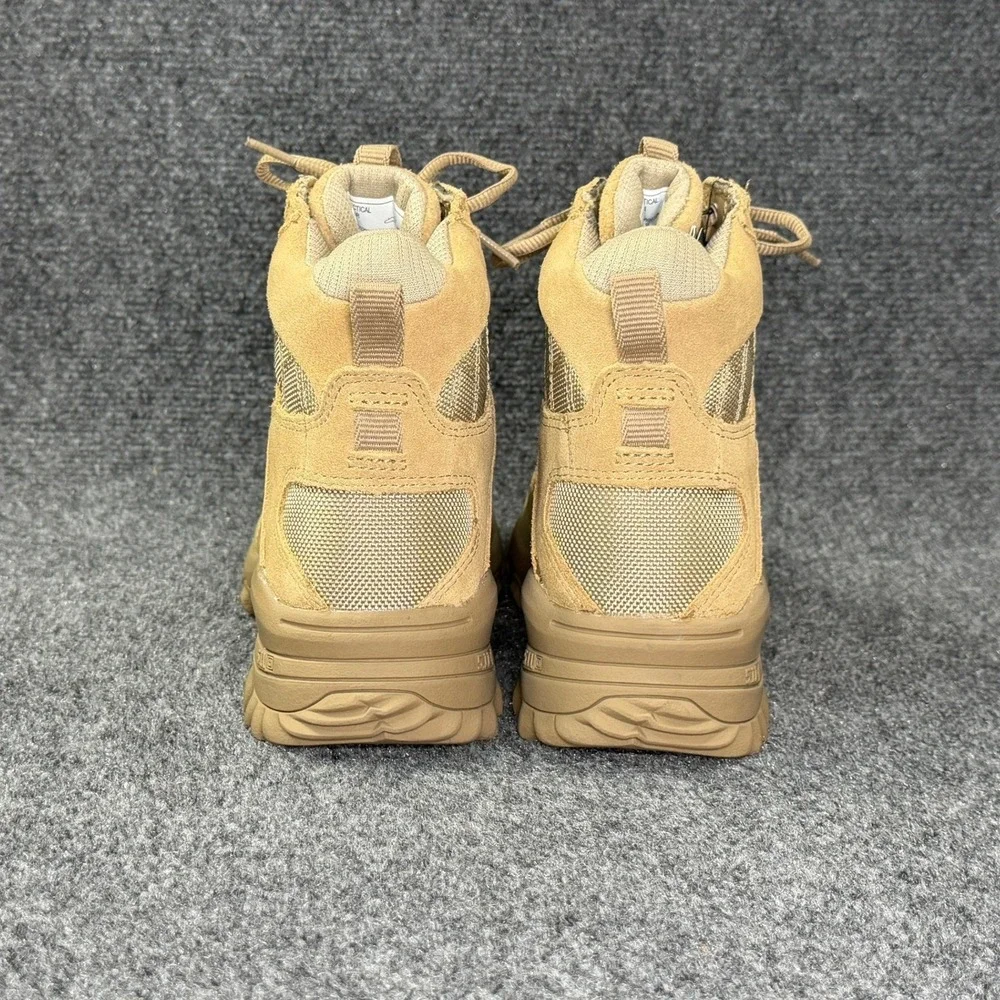 5.11 Tactical Cable Hiker Boots Mens 7.5 Coyote Tan Suede Athletic Outdoor Trail